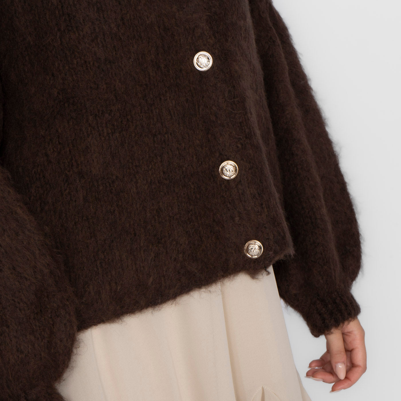 Alicja | Krótki kardigan oversize