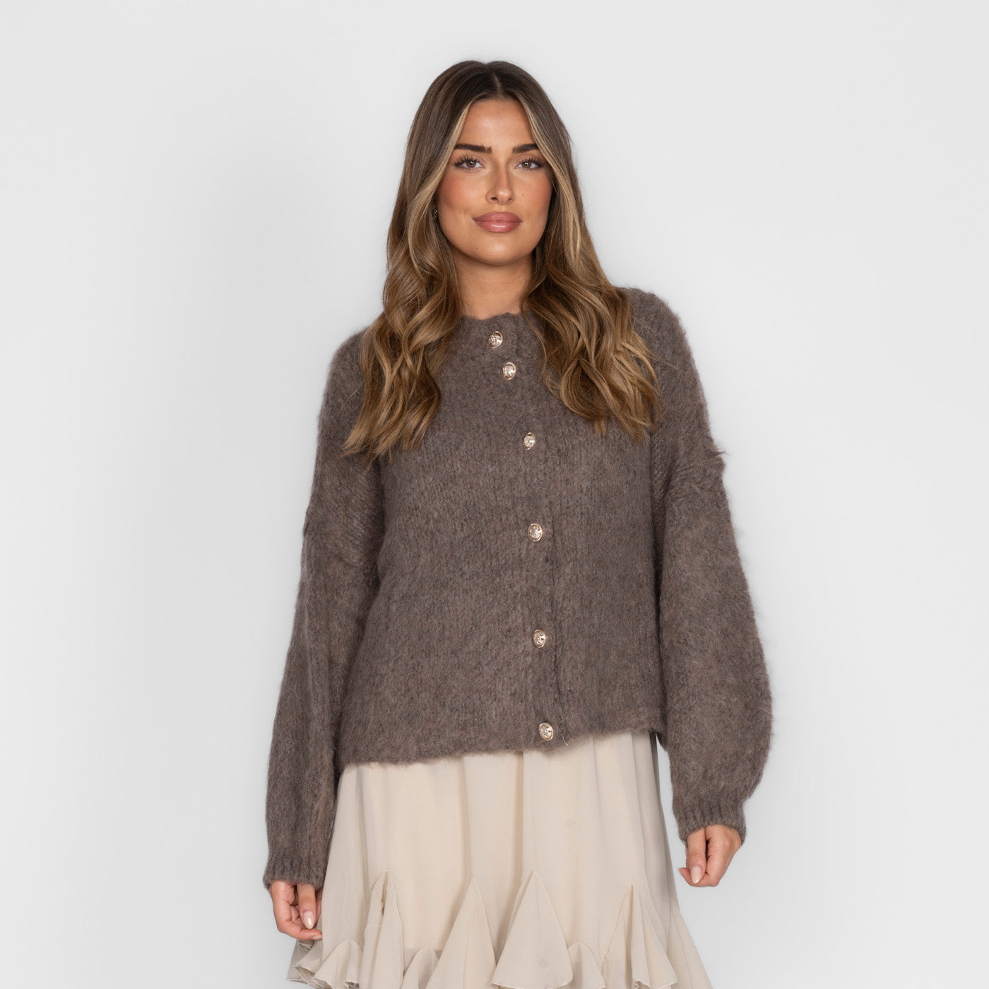 Alicja | Krótki kardigan oversize