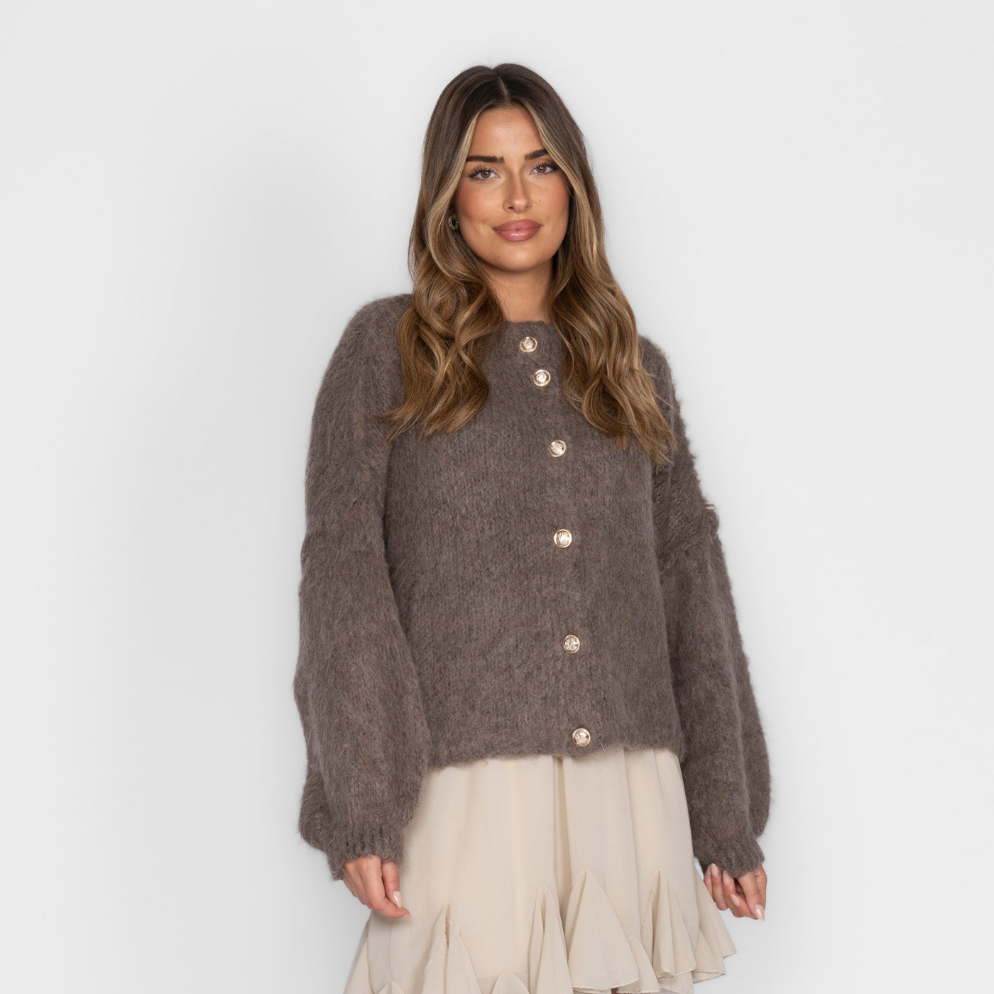 Alicja | Krótki kardigan oversize