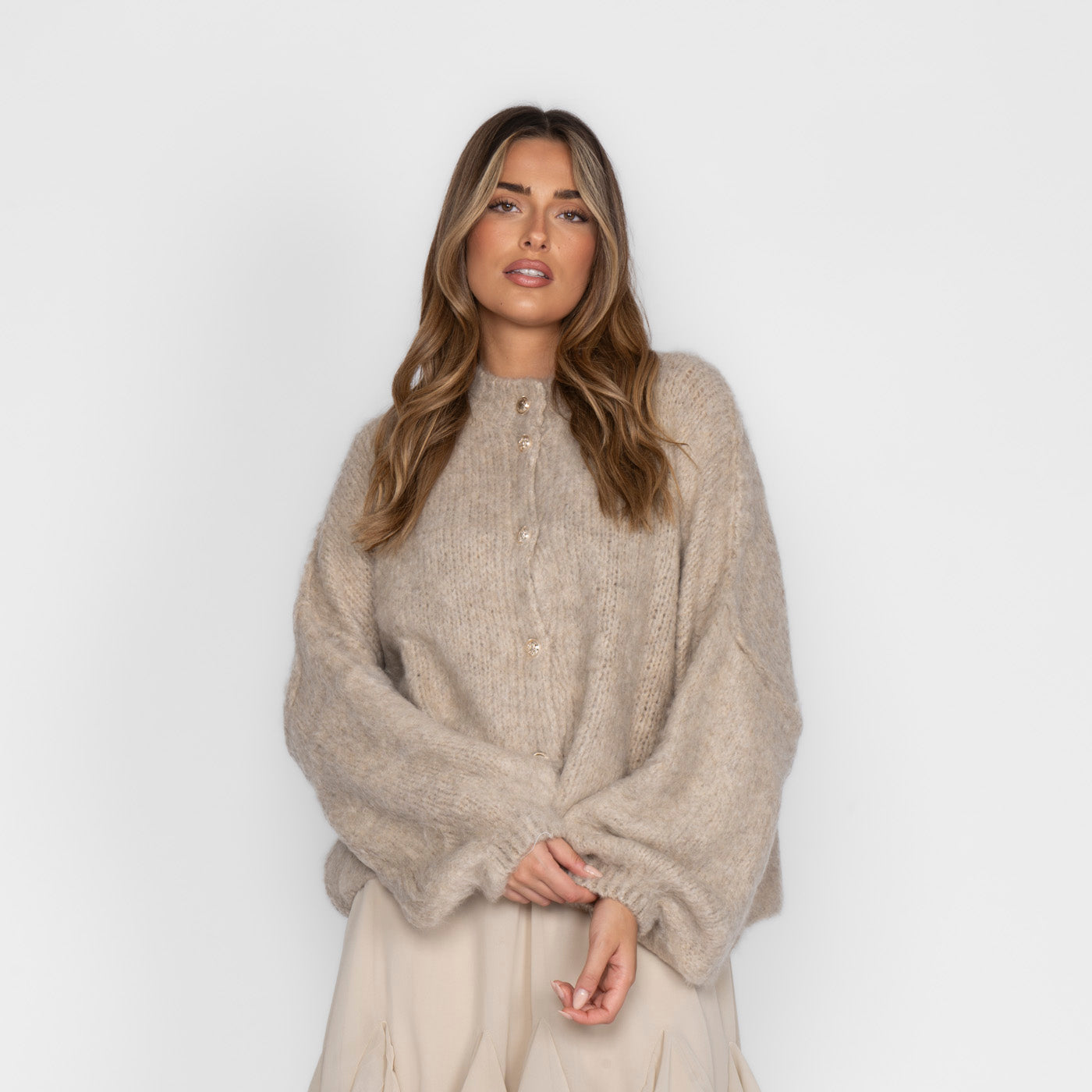 Alicja | Krótki kardigan oversize