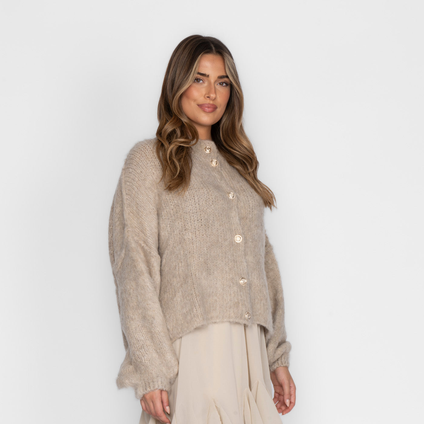 Alicja | Krótki kardigan oversize