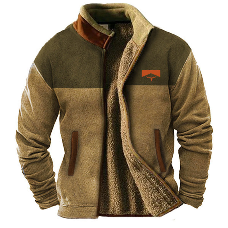George | Stylowa bluza polarowa z termo podszyciem