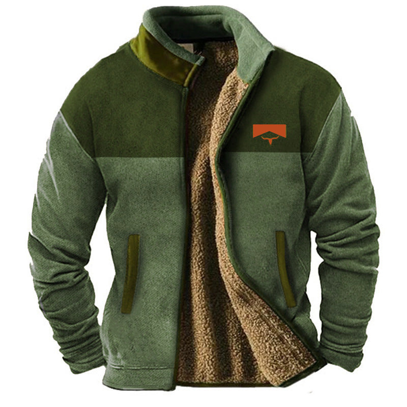 George | Stylowa bluza polarowa z termo podszyciem