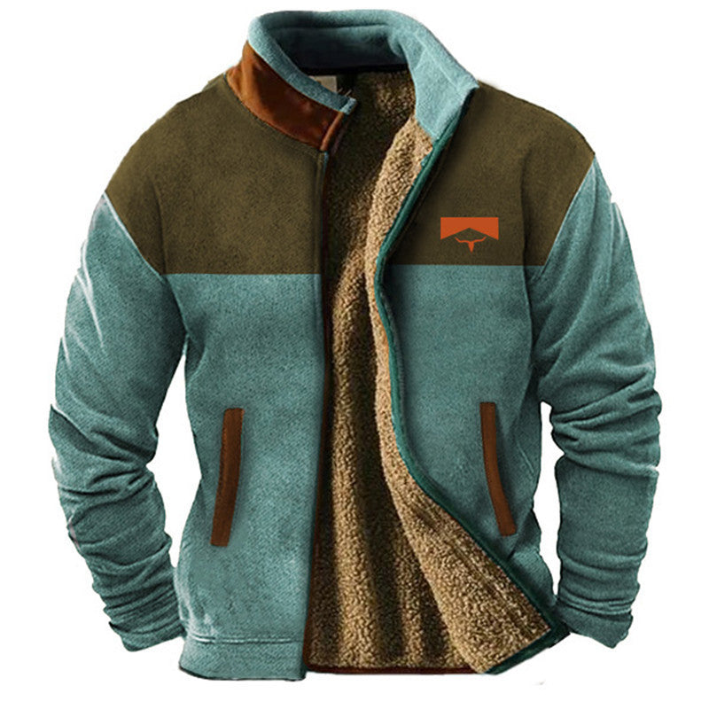 George | Stylowa bluza polarowa z termo podszyciem