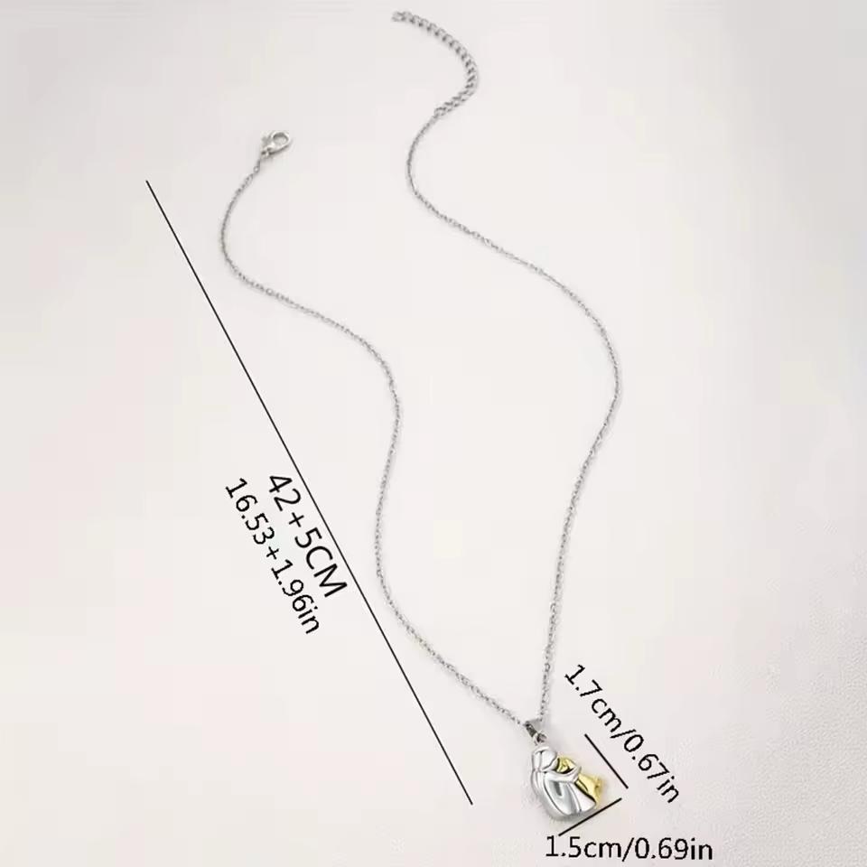 Julia & Ivy | Naszyjnik Przytulenie z Psem