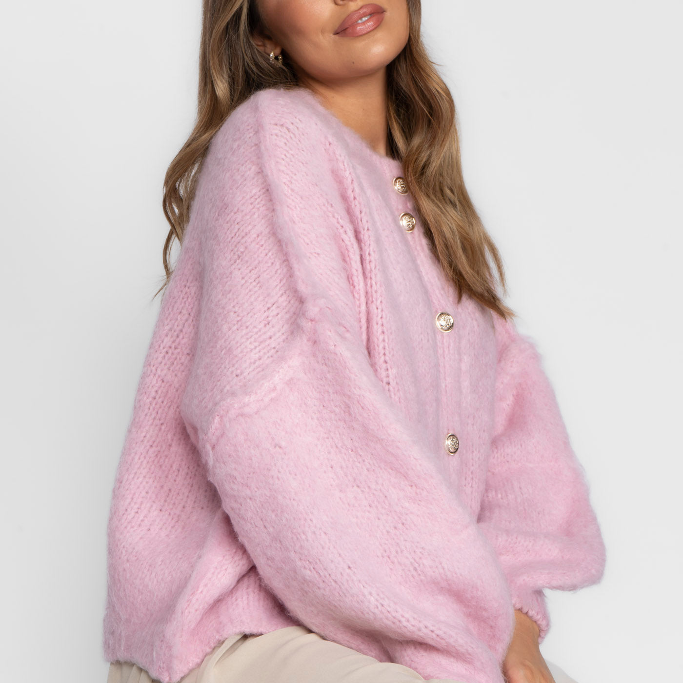 Alicja | Krótki kardigan oversize