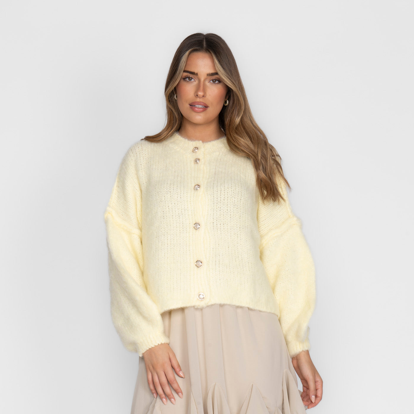 Alicja | Krótki kardigan oversize