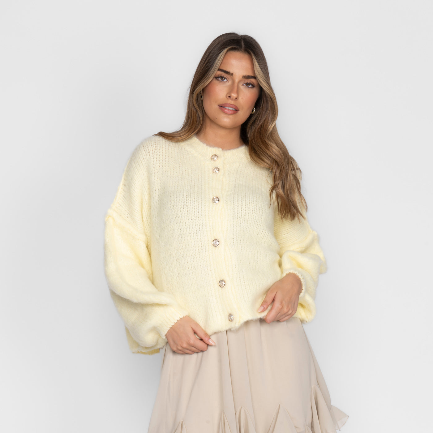 Alicja | Krótki kardigan oversize