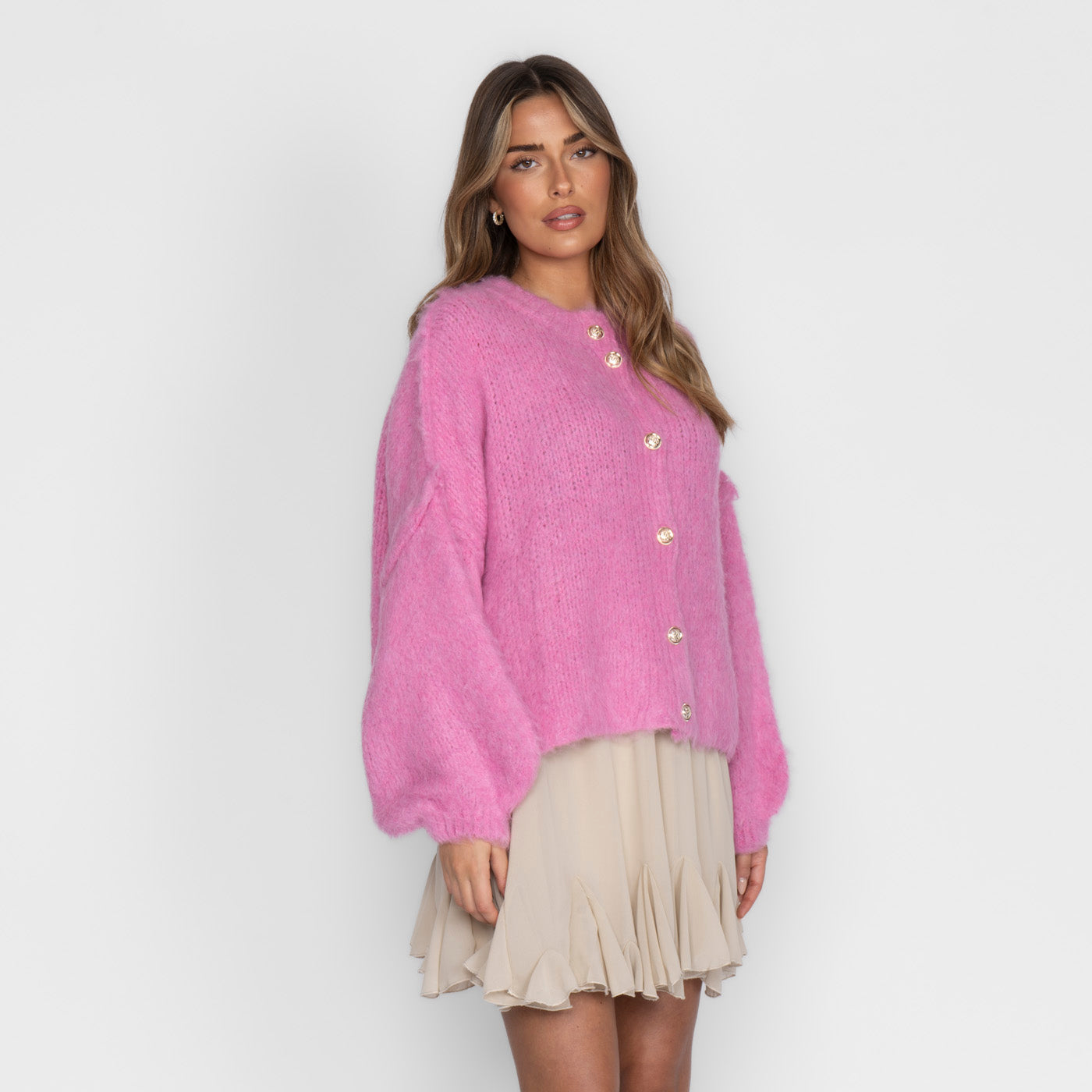 Alicja | Krótki kardigan oversize