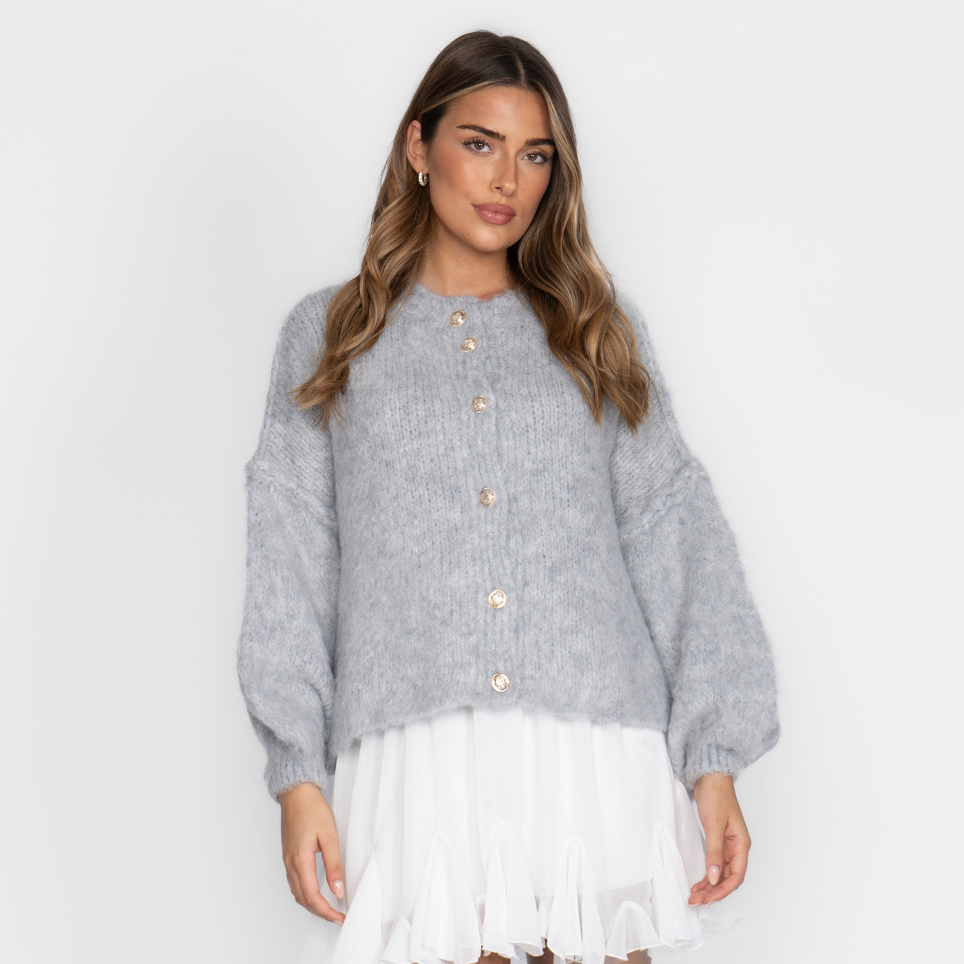 Alicja | Krótki kardigan oversize