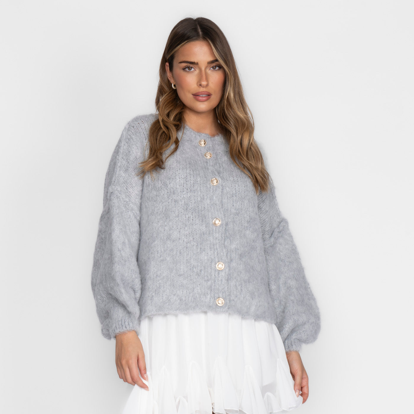 Alicja | Krótki kardigan oversize