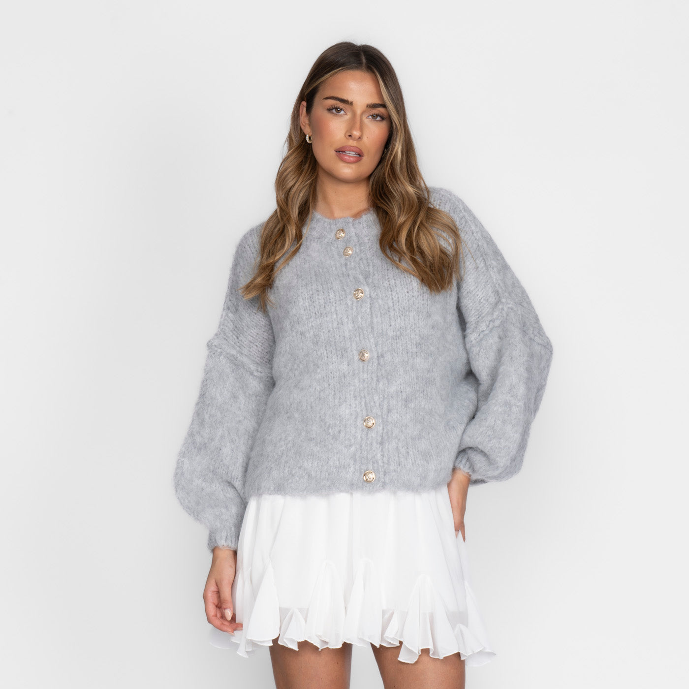 Alicja | Krótki kardigan oversize