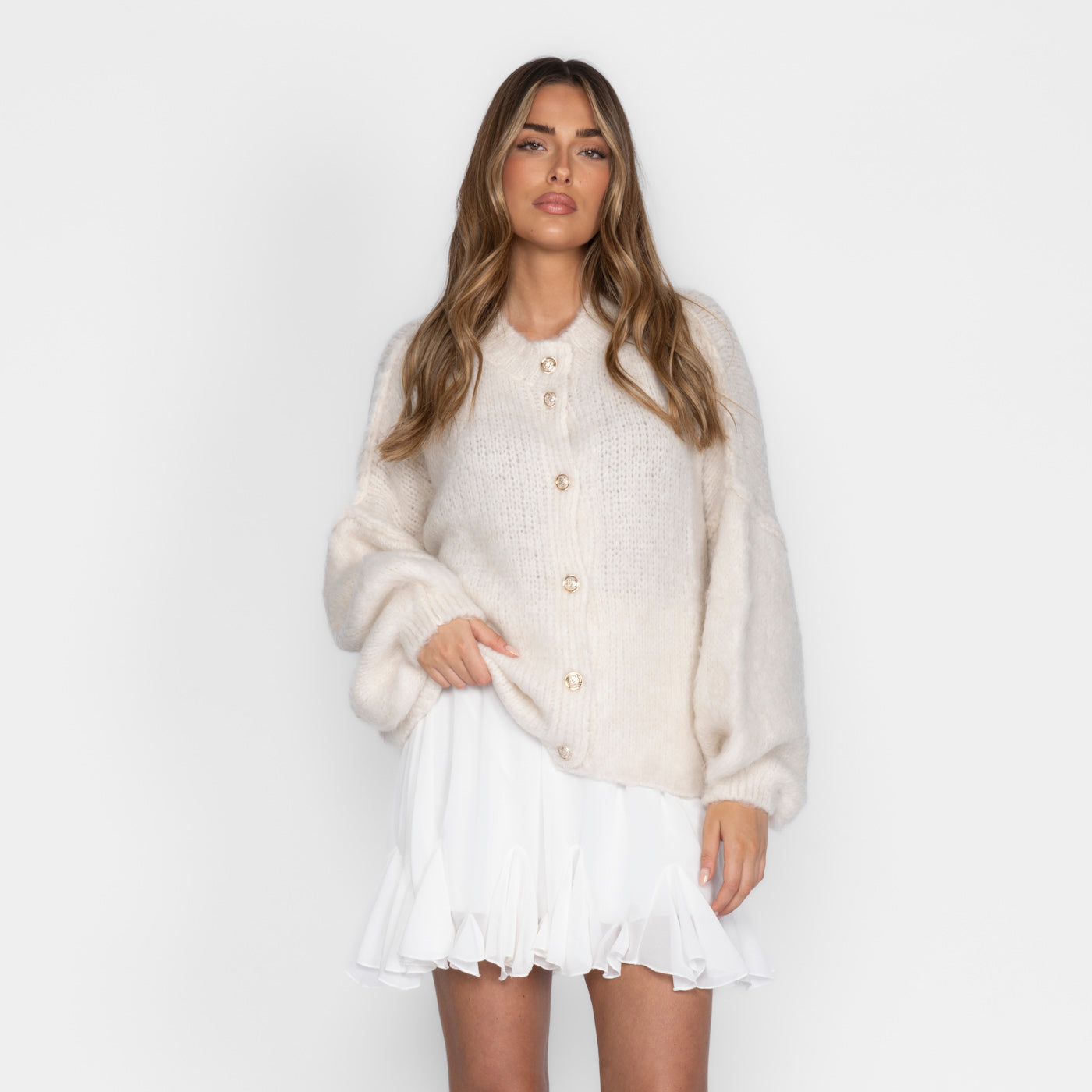 Alicja | Krótki kardigan oversize