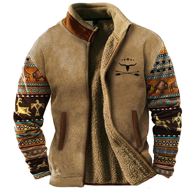 George | Stylowa bluza polarowa z termo podszyciem