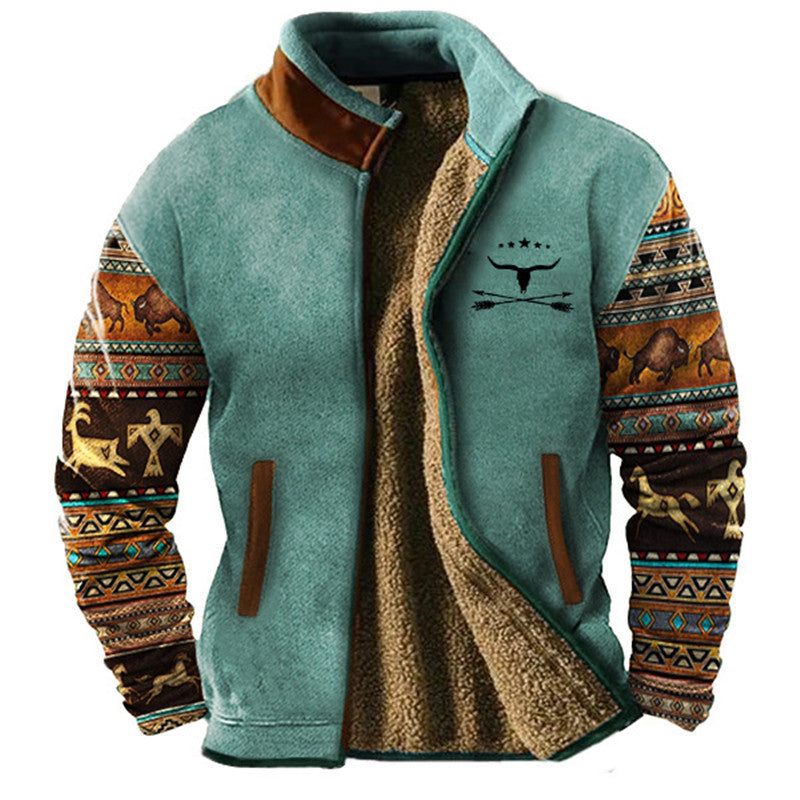 George | Stylowa bluza polarowa z termo podszyciem